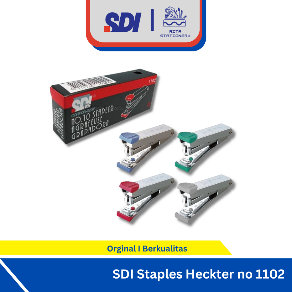 

SDI Hekter Kecil / Stapler SDI stainless Anti karat - 1102