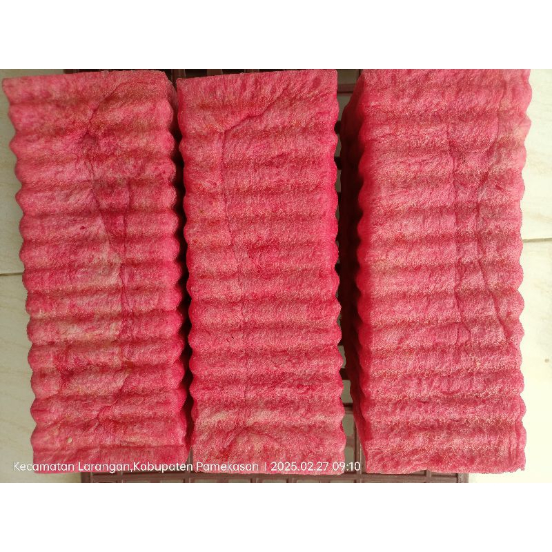

ROTI BAKAR BANDUNG KASINO | FELICIOUS TASTE UKURAN 20X8X8 ( RASA STRAWBERY )