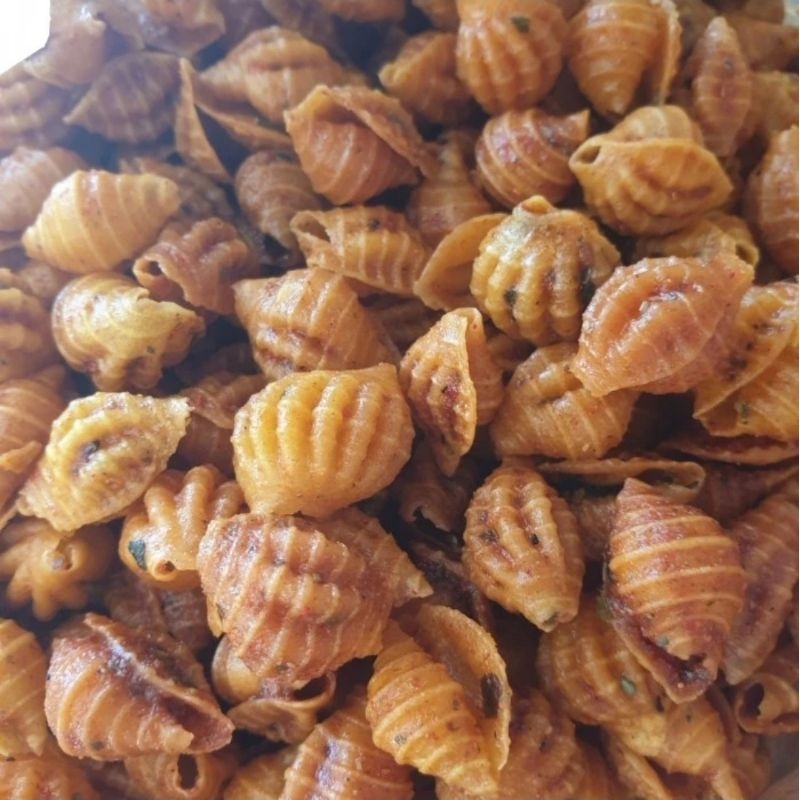 

Makaroni Kerang /keong Bantet Pedas Jeruk