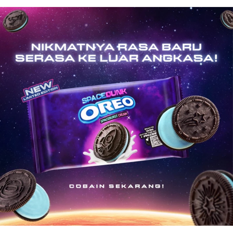 

OREO BISKUIT MULTIPACK ISI 6x27,7GR SPACE DUNK - SPACEBURST CREAM ORIGINAL TERMURAH SURABAYA