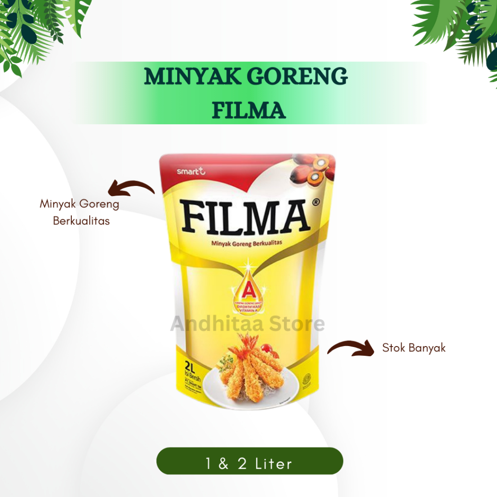 

MINYAK GORENG FILMA / MINYAK GORENG MURAH 1 LITER & 2 LITER