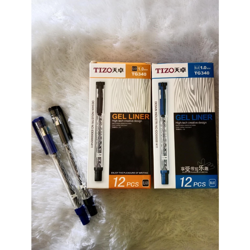

PULPEN TIZO GEL LINER 1.0 Mm TG-340 Pulpen tanda tangan