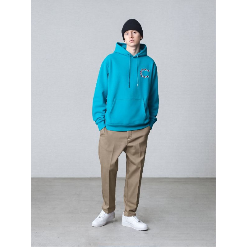 Hoodie Champion Logo Blue