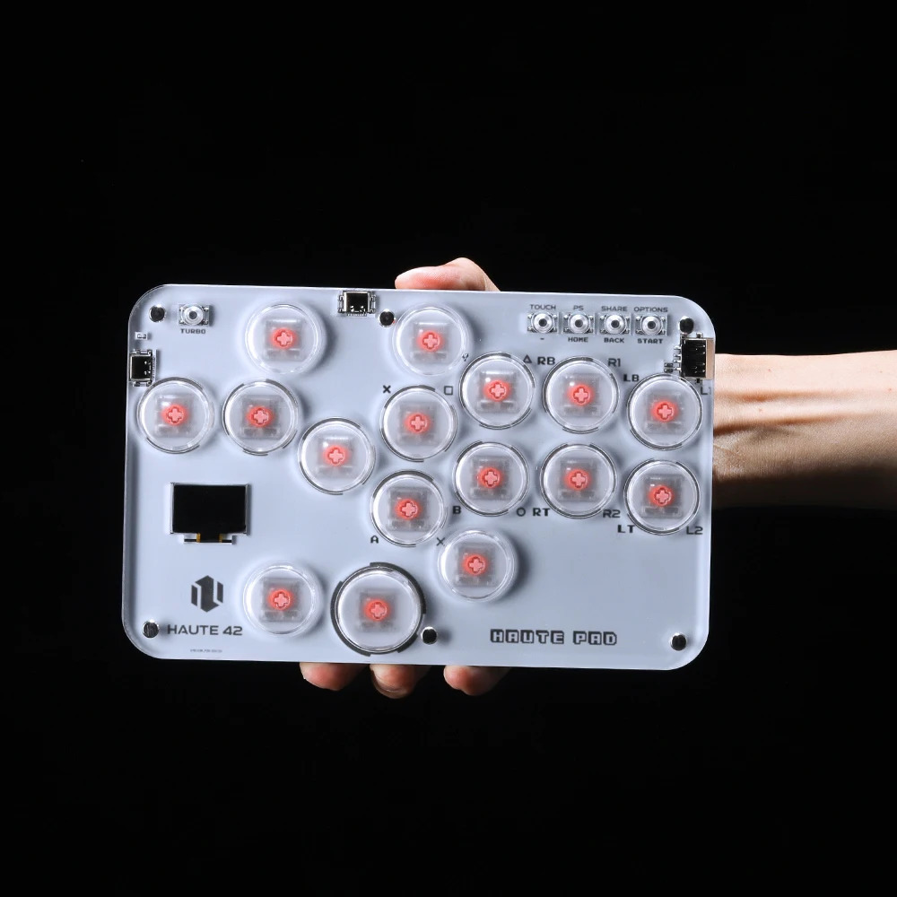 Kontroler Arcade Hitbox Stick Pertarungan/ Keyboard Joystick PC Kontroler Hitbox