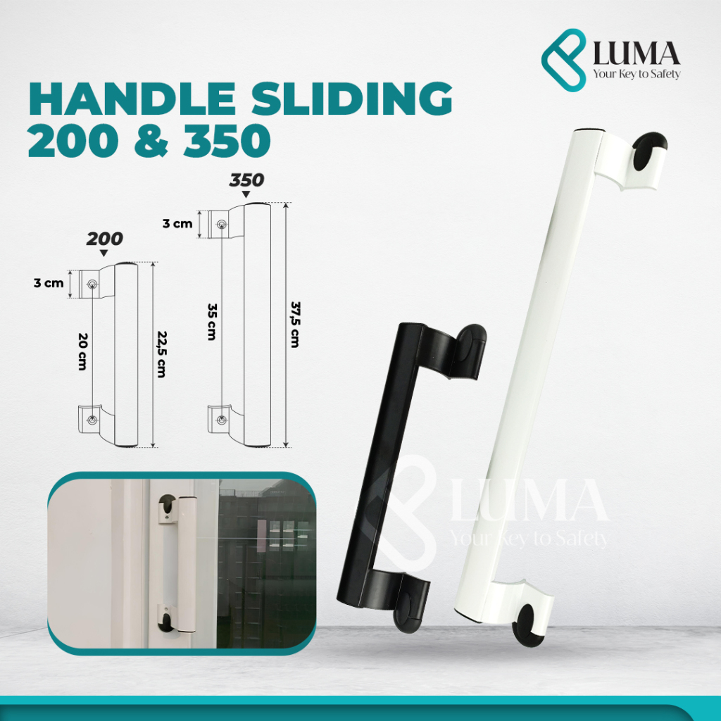 Handle Tarikan / Handle Sliding / Handle Geser / Handle Pintu / Handle Aluminium