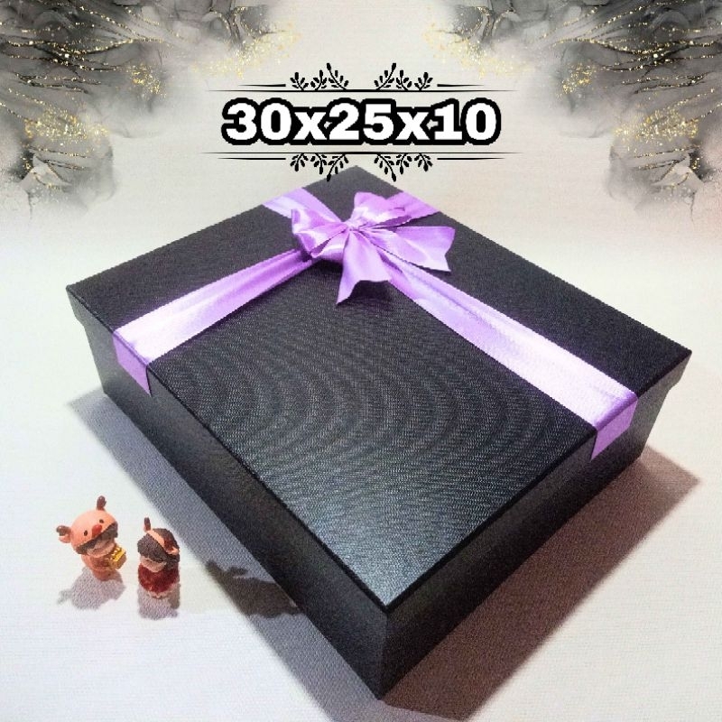

Hardbox 30X25X10 Pita Kotak Kado Gift Box Hampers Bridesmaid Custom Premium Grosir