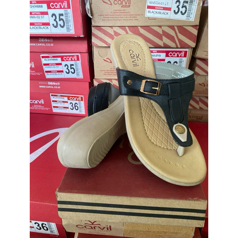 Carvil Sandal Wanita Laluna 01