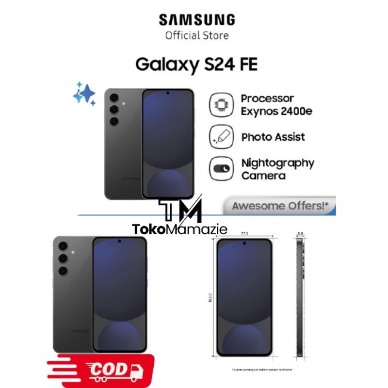Samsung S24 fe Second Like New