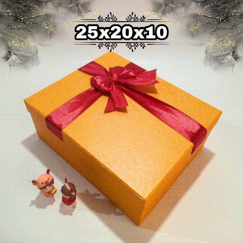 

Hardbox 25x20x10 Pita Kotak Kado Gift Box Hampers Bridesmaid Custom Premium Grosir