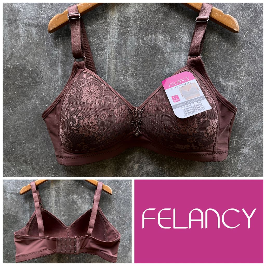 CODE BF037 DBR Bra Felancy  34C 36C