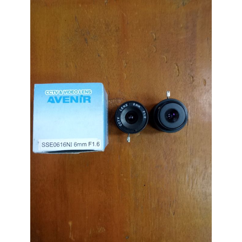 Lensa CCTV Mata besar 6MM F1.6