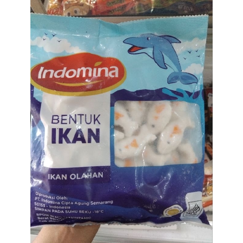 

Indomina bentuk Ikan 500gr