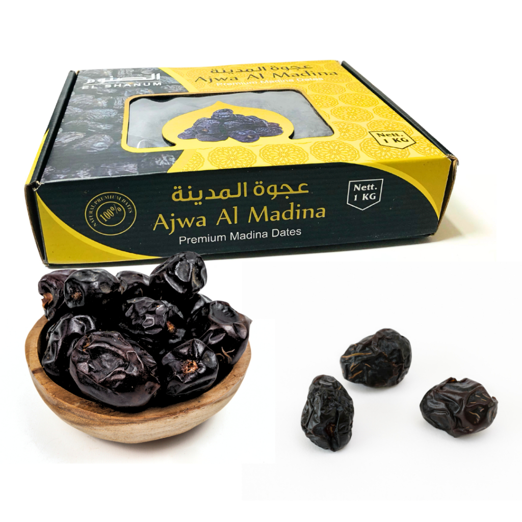 

Kurma Ajwa Premium / Kurma Azwa 1 Kg Super Premium / Kurma Nabi Asli Madinah - Best Quality Original 100% / Kurma Ajwa AL-Madinah / Kurma Kesukaan NABI SAW