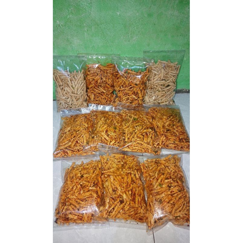 

Basreng Pedas Daun Jeruk 250 gram