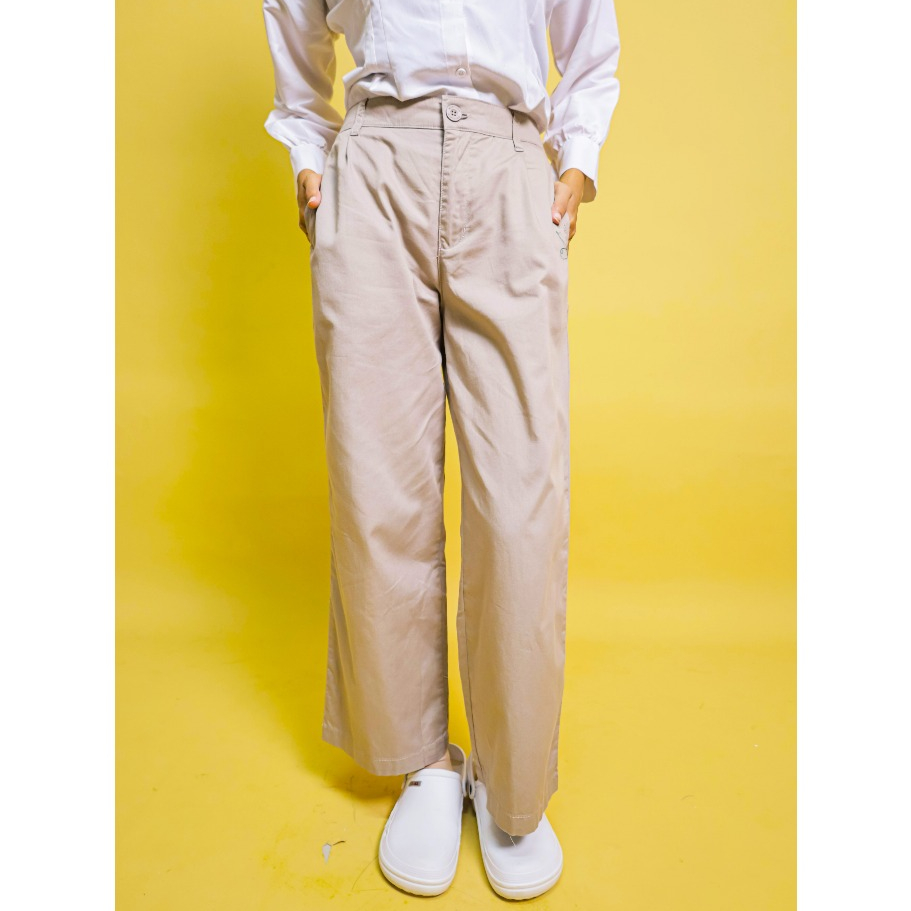 Mistiten Celana Panjang Misti10 Karet Medium Beige