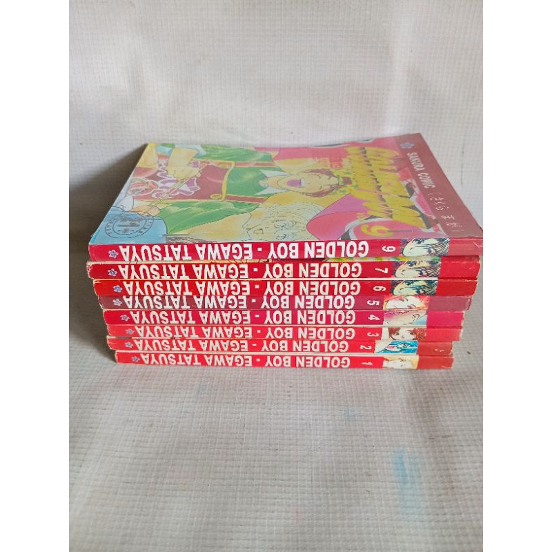 KOMIK GOLDEN BOY PAKET 8 BK