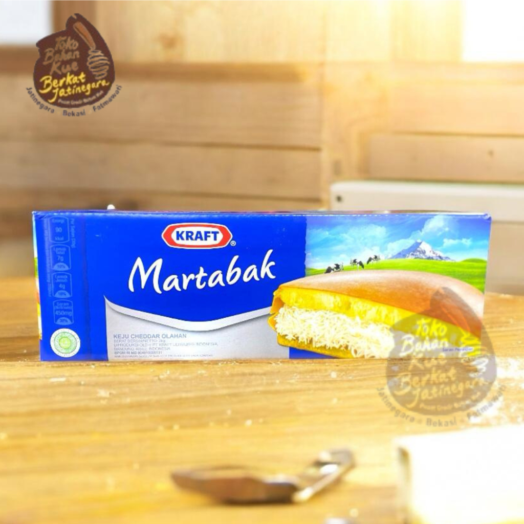 

KRAFT MARTABAK 2KG SETENGAH KARTON ISI 4 / KEJU KRAFT MARTABAK KEMASAN 2 KG/ 1/2 CTN