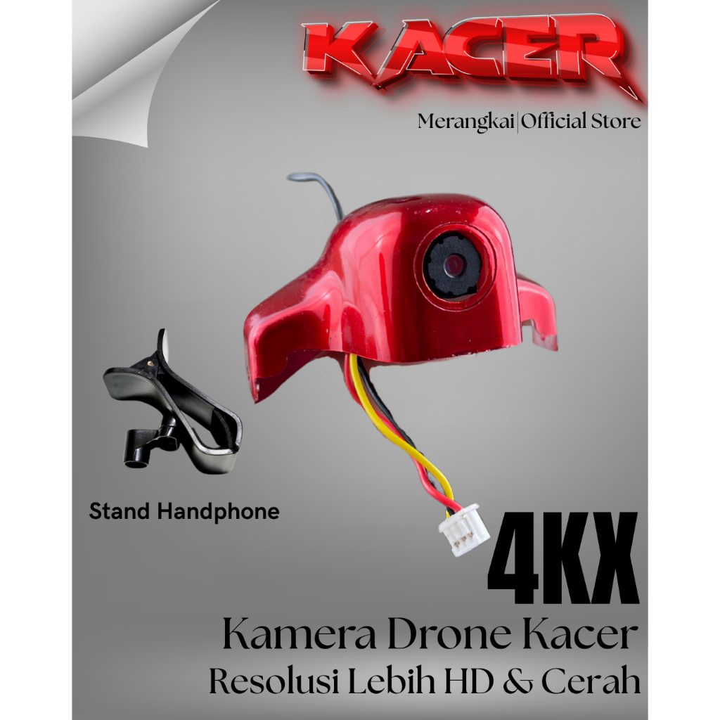 Kamera Drone Kacer Aksesoris Sparepart 4KX dan V1