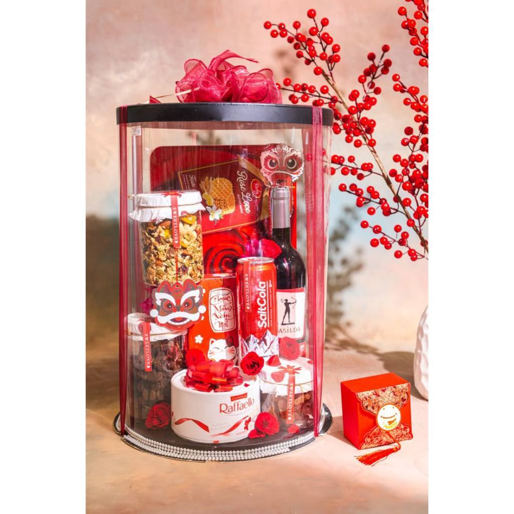 PreOrder D30 Cake Box Kue Tart Mika Tinggi Bening Bulat + Tatakan