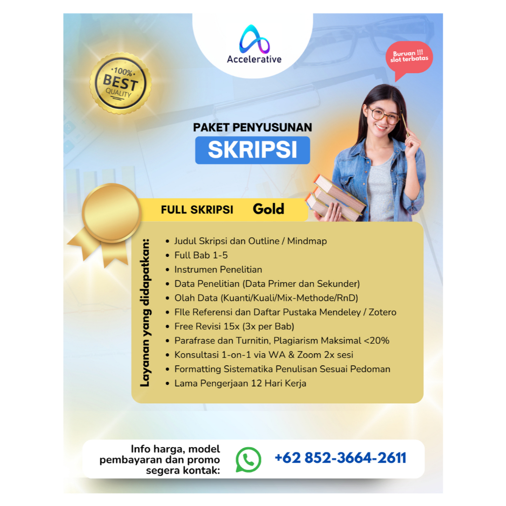 Paket Full SKRIPSI - Gold - BAB 1-5