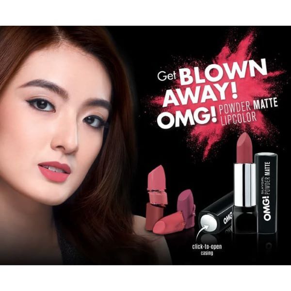 NEAR ED SILKYGIRL OMG Powder Matte Lip color 01.BLOSSOM 3.5G I Lipstik Matte