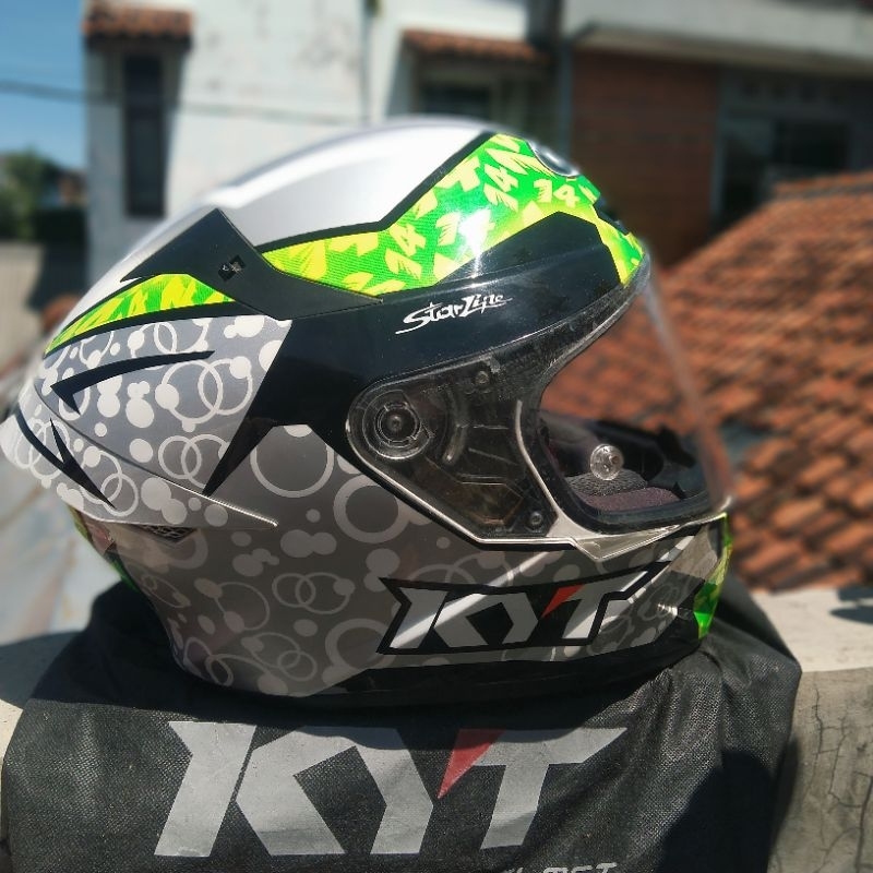 Helm KYT TT COURSE ARBOLINO