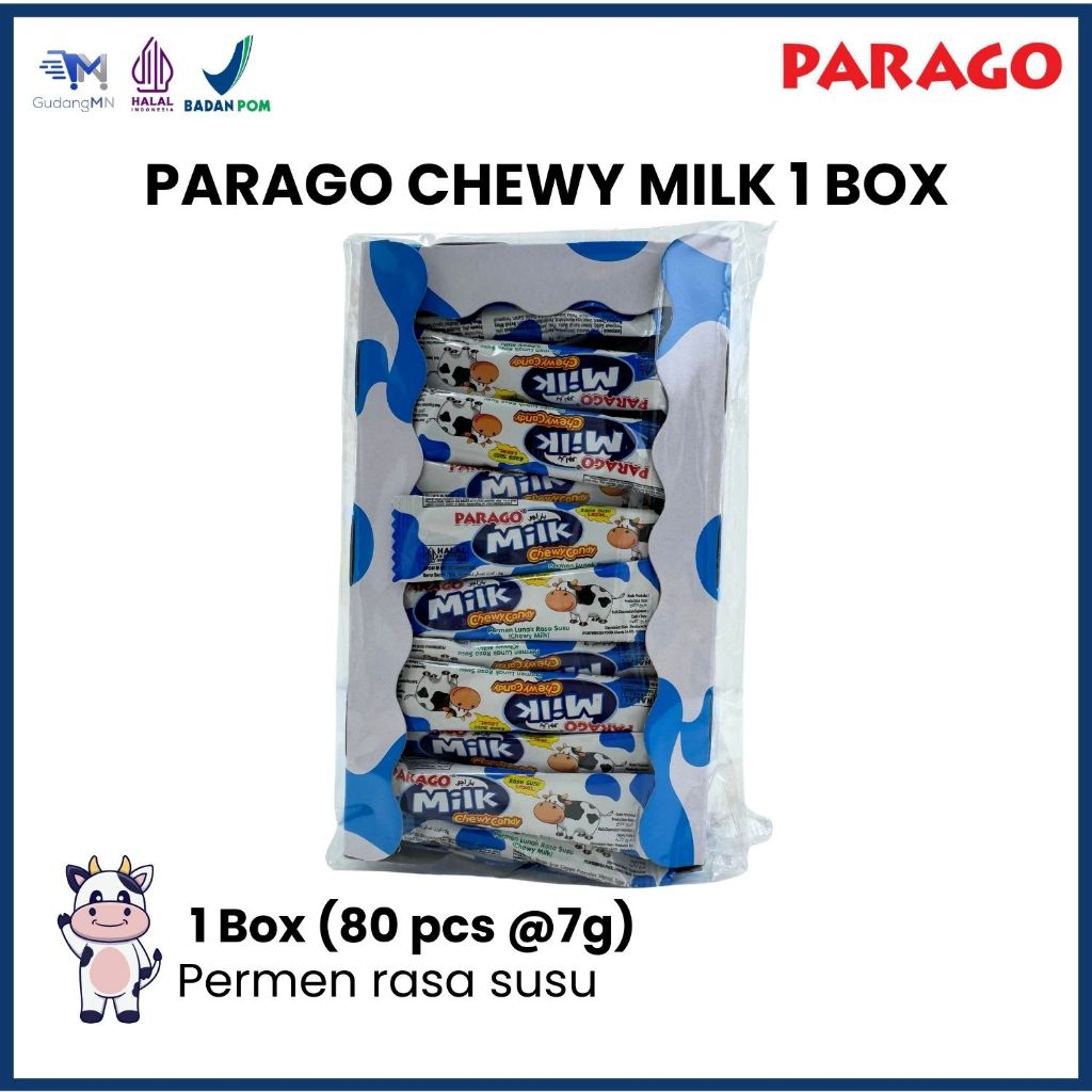 

PARAGO CHEWY MILK 8x80pcs
