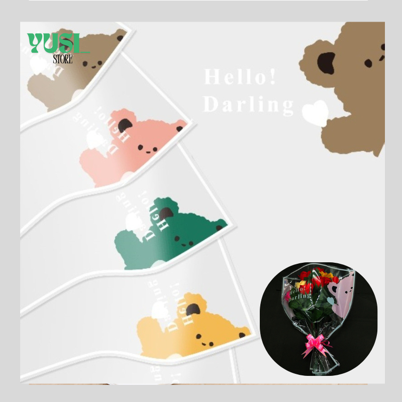 

Plastik Single Flower Plastik Bunga 1 Tangkai Wrapping Plastik Mini Buket Bunga Mawar Single Rose SF04