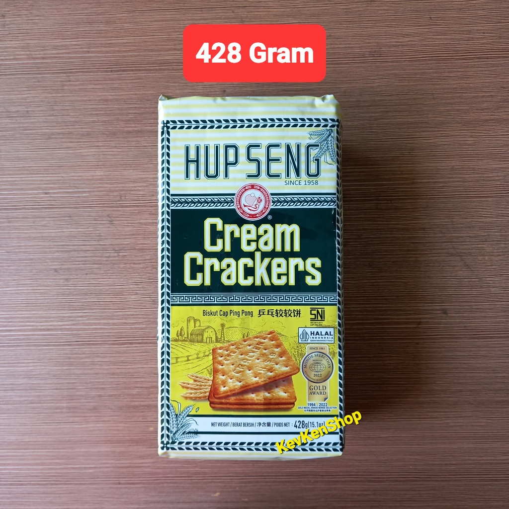 

Classica2106 Hup Seng Cream Crackers Atau Sugar Biskuit Kreker Gula 428Gram Hupseng Harga Per
