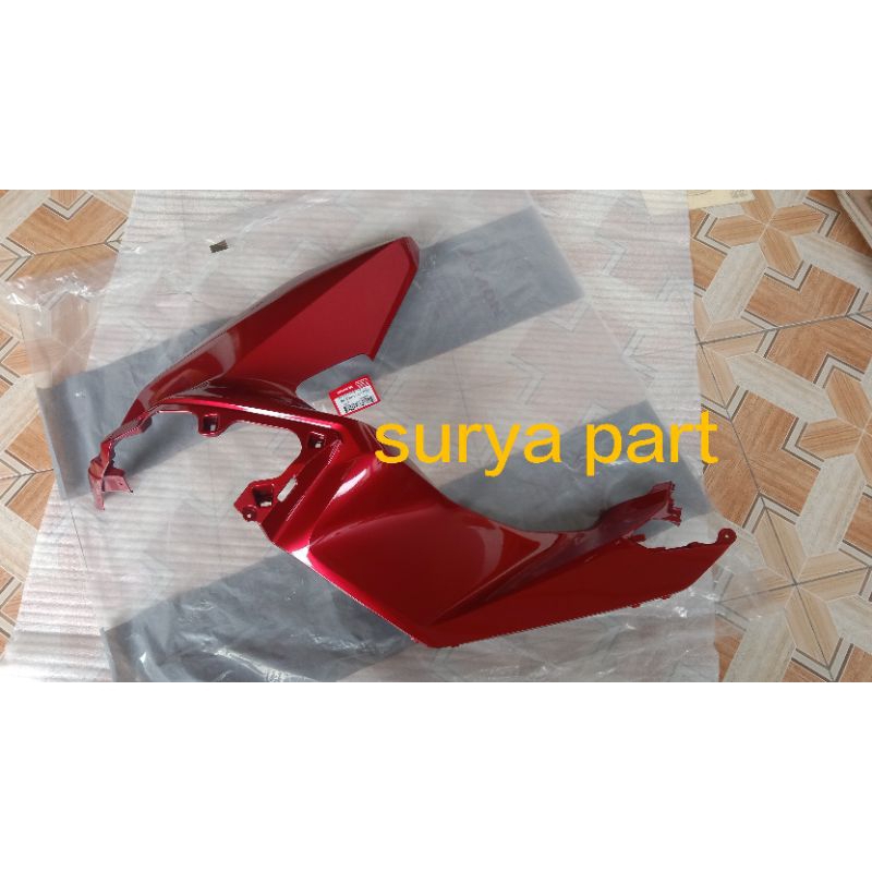 cover sayap kiri PCX160 CBS 2025 merah glossy body depan kiri PCX160 merah glossy original 64502K1YD