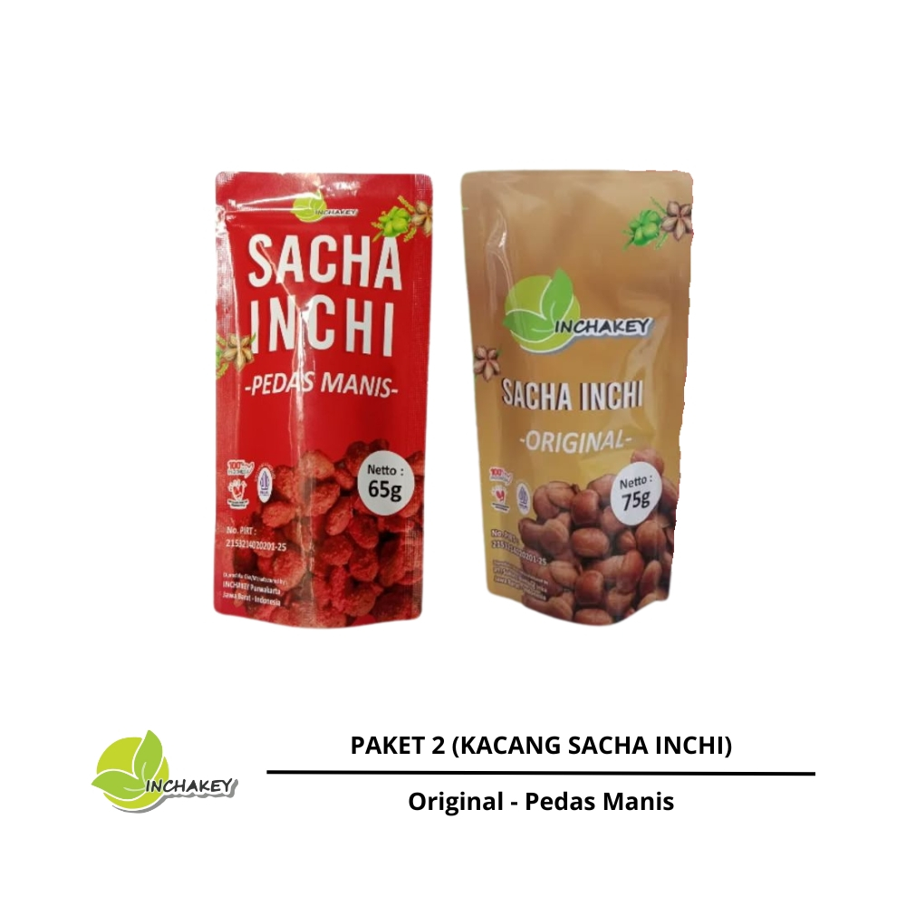 

INCHAKEY - Kacang Sacha Inchi - Paket 2