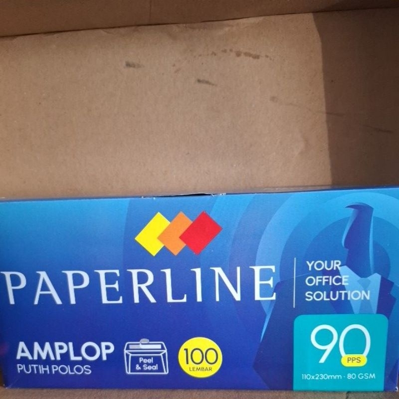 

amplop putih polos PAPERLINE 90pps 110x230mm 80GSM