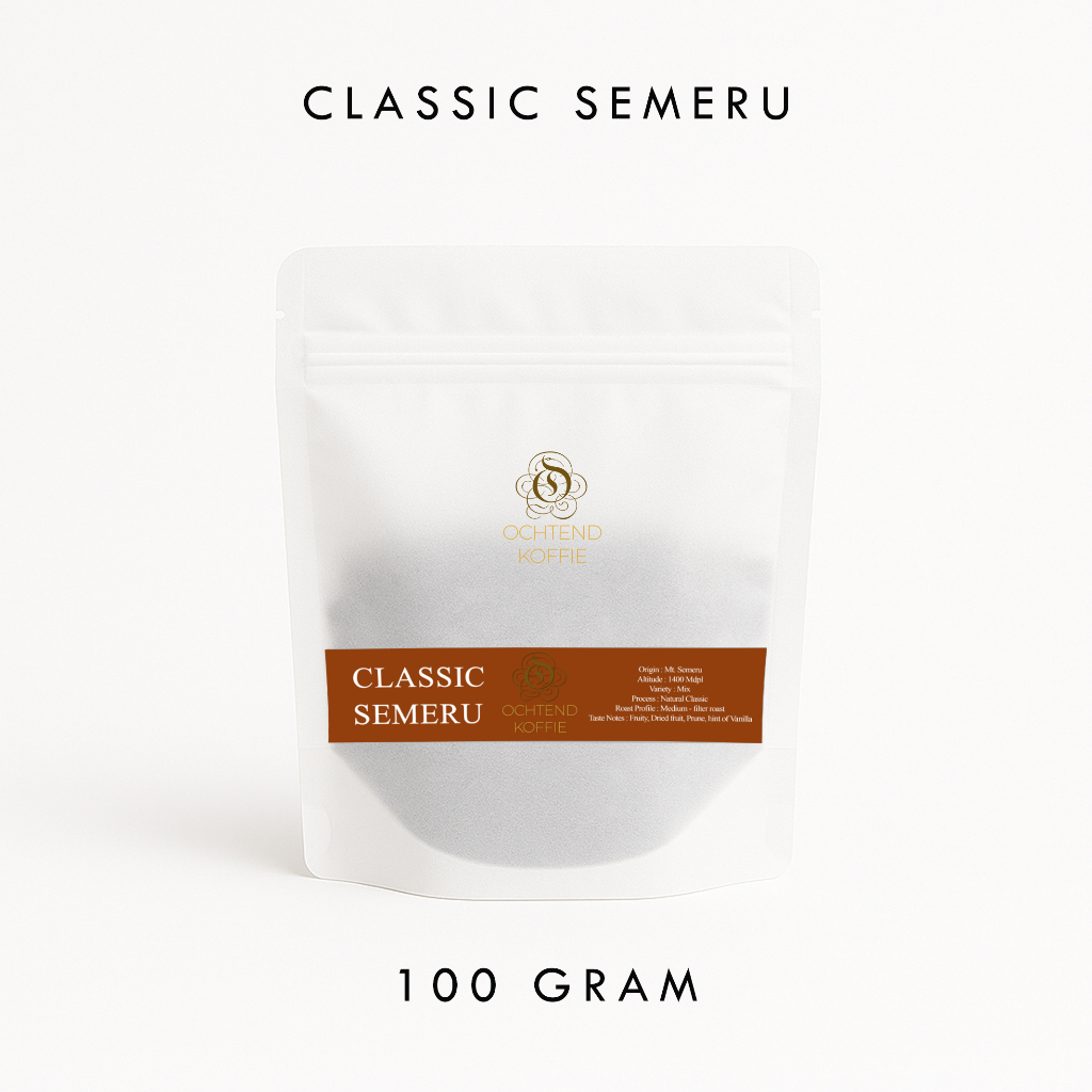 

Ochtend Koffie Kopi Arabica Classic Semeru 100 gram