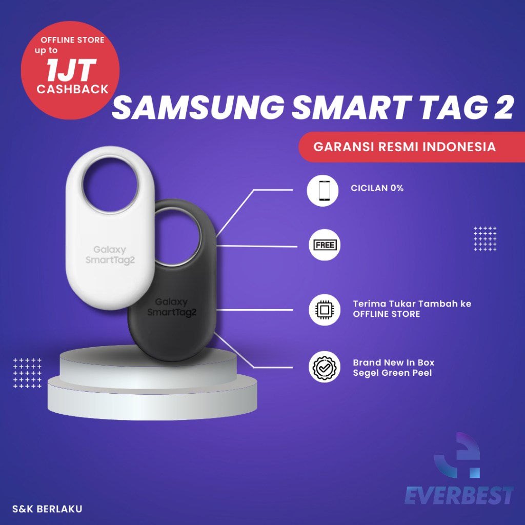 SAMSUNG SMART TAG 1 & SMART TAG 2 GARANSI RESMI