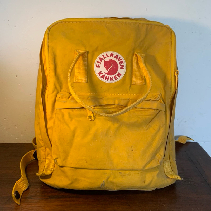 Preloved Authentic Original Fjallraven Kanken Classic Fjällräven Kånken 23510 141/Warm Yellow Backpa