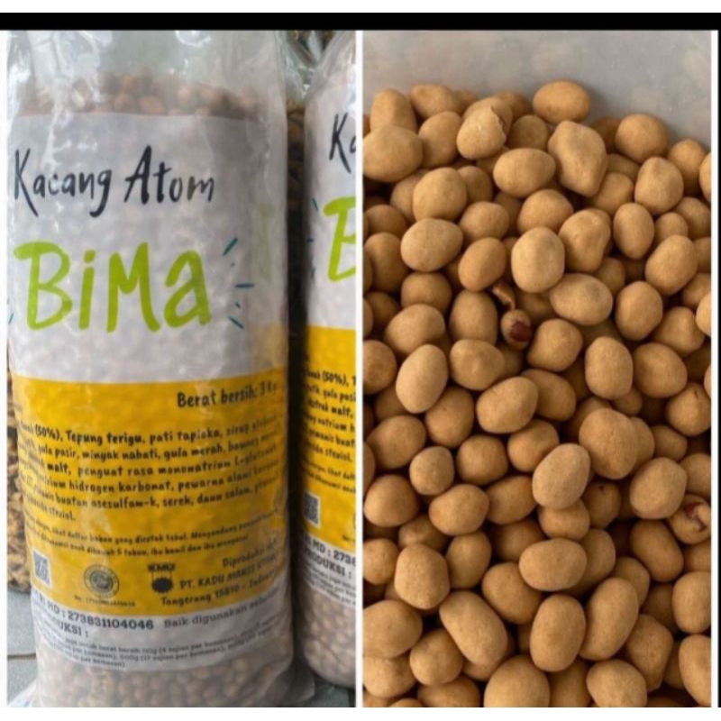 Kacang Atom Bima 1 KG Thaurus Shop