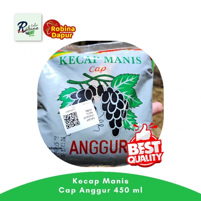 

Kecap Manis cap Anggur 450 ml