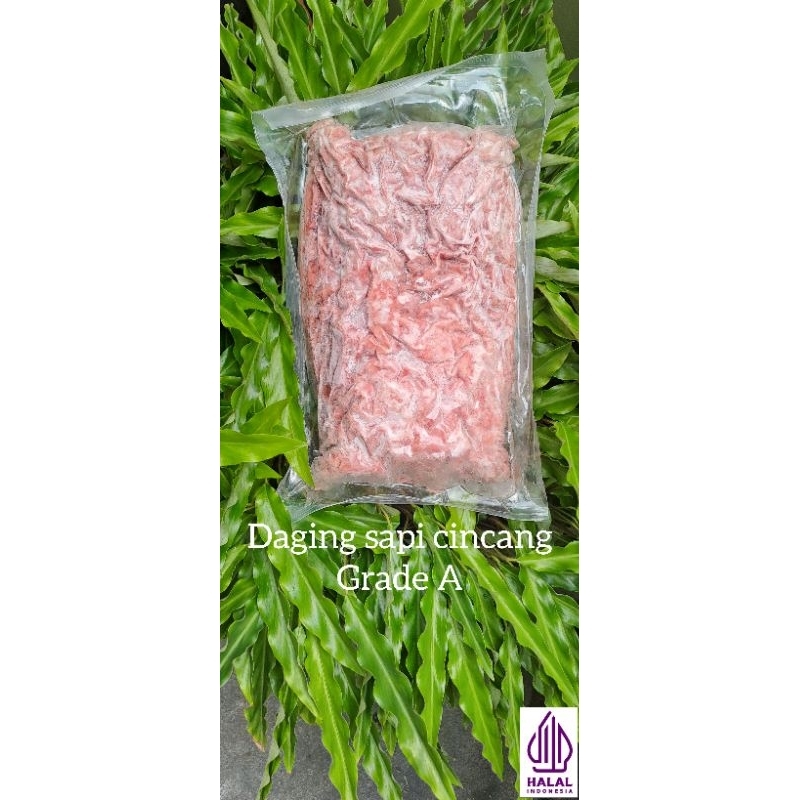 

Daging Sapi Cincang/ Daging sapi Giling grade A 1kg termurah