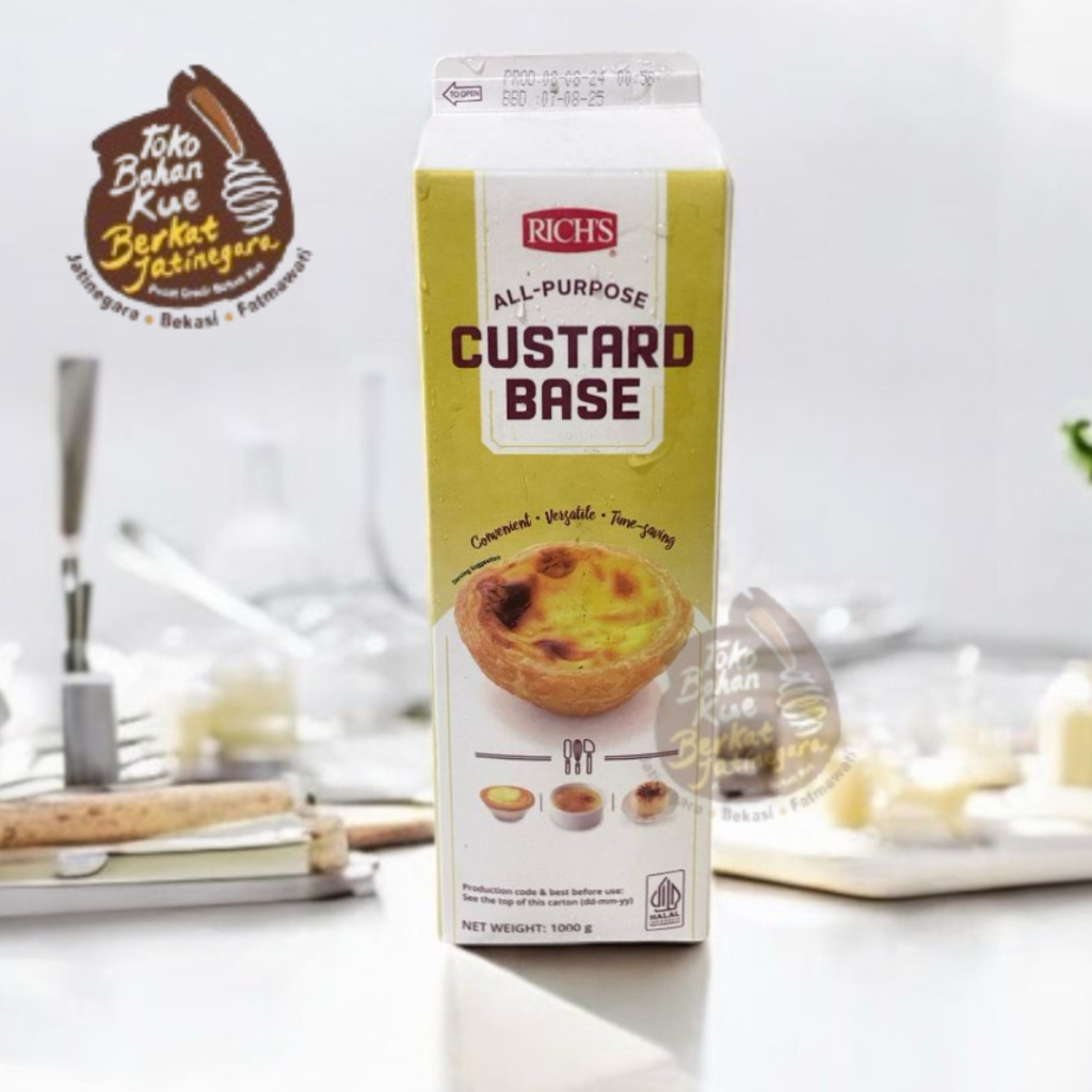 RICH CUSTARD BASE 907 GR KEMASAN / CUSTARD CREAM