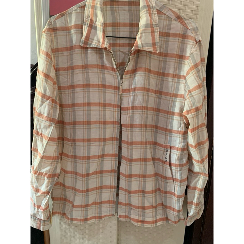 preloved jacket tartan