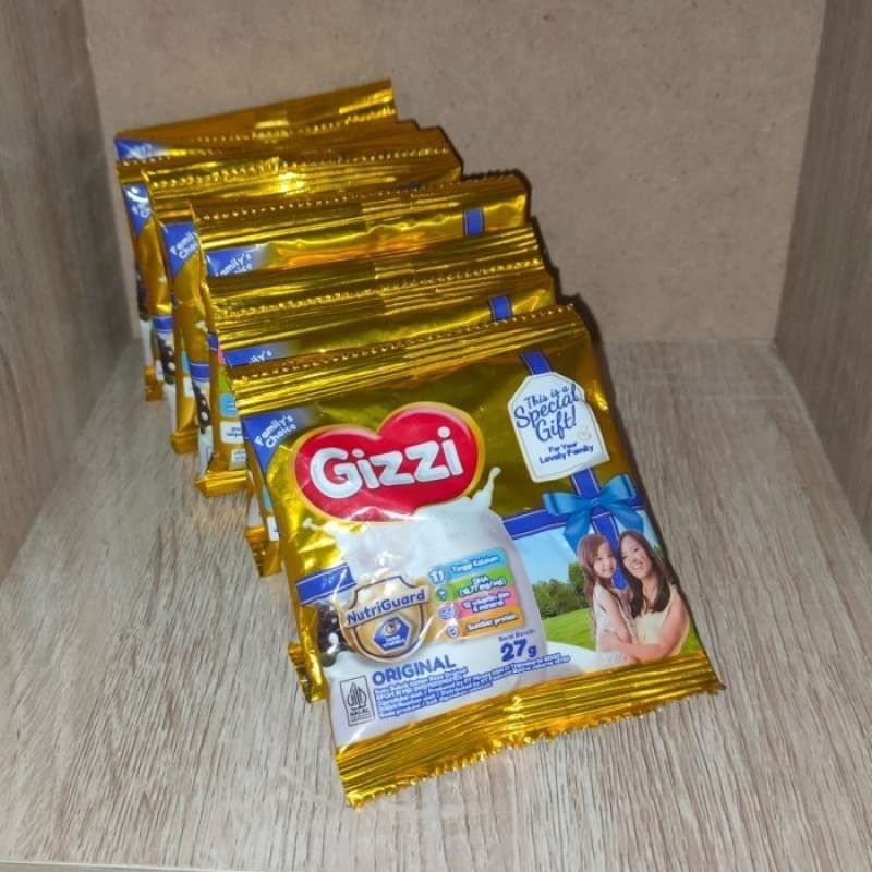 

Gizzi susu bubuk instan 27g x 10 sachet