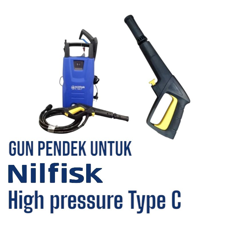 Gun Pendek Untuk NILFISK / Gun pendek jet cleaner Nilfisk