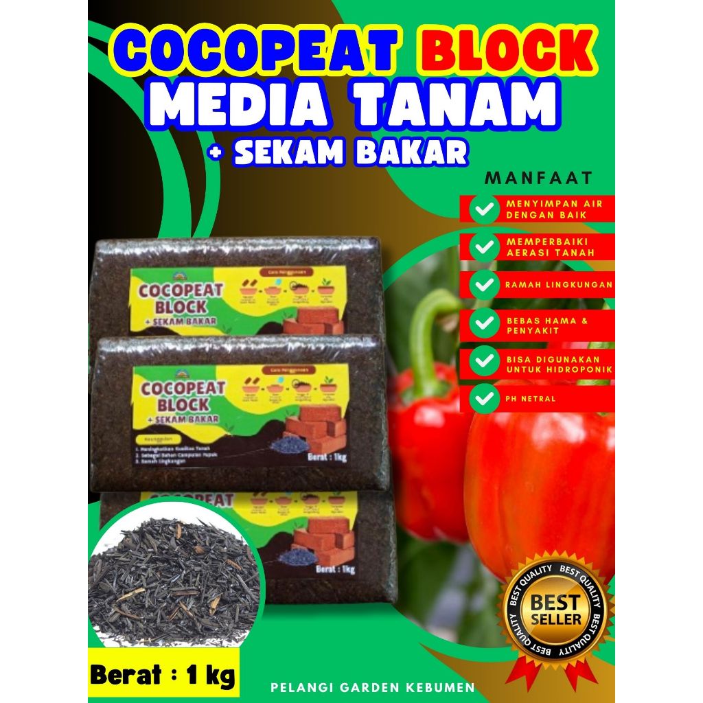TERJANGKAU ! Cocopeat Jumbo, Cocopeat Kasar, Cocopeat Kering
