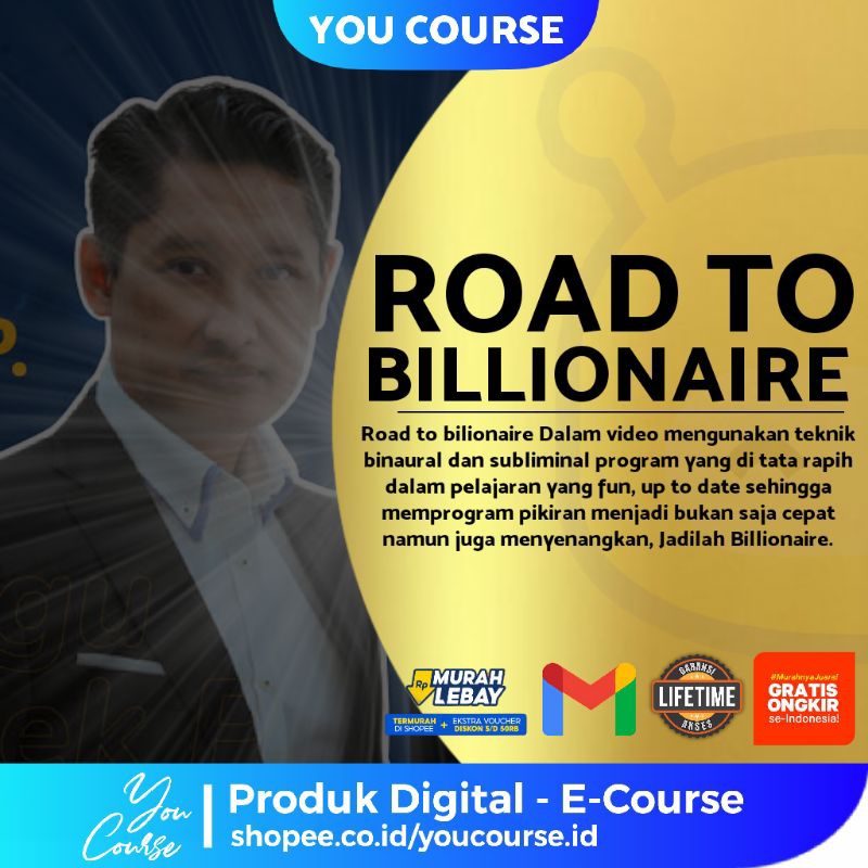 ROAD TO BILLIONAIRE - Video Naratif Dari Pakar Mardigu Wowiek