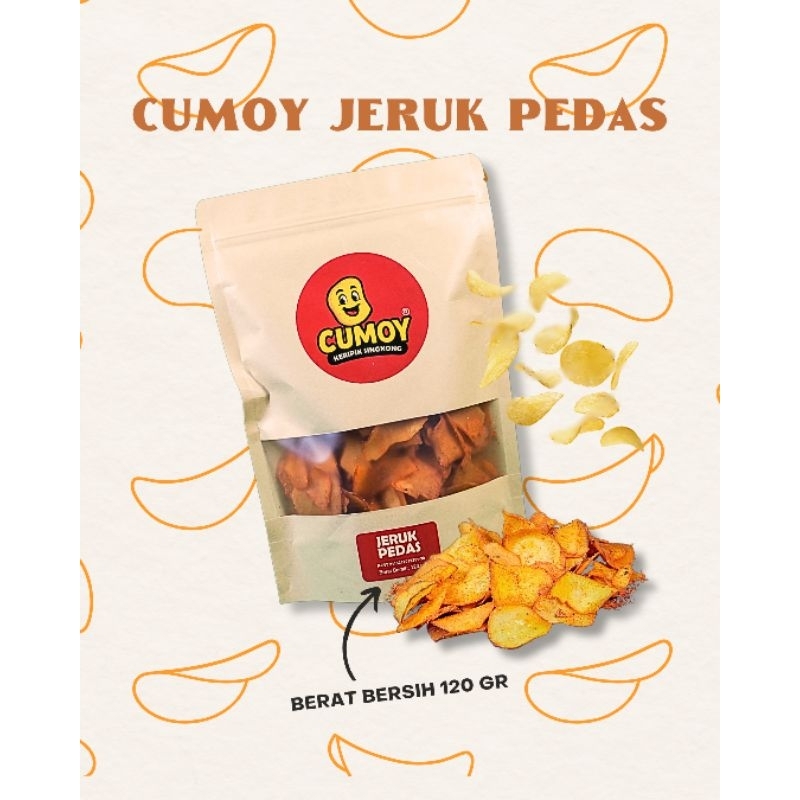 

CUMOY - Keripik Singkong Jeruk Pedas 120gr