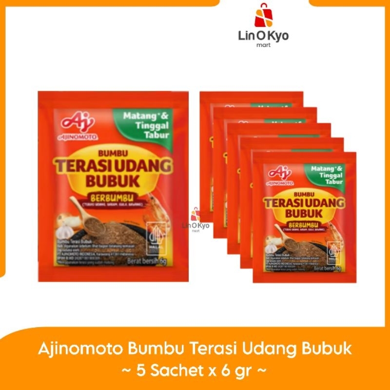 

Ajinomoto Bumbu TERASI Udang BUBUK Sachet