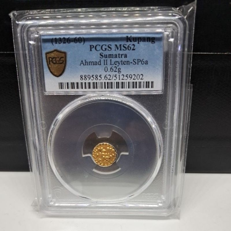 koin emas kupang pcgs ms 62