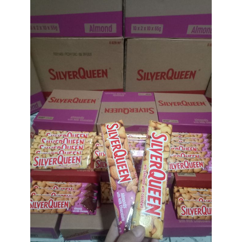 

Silverqueen Besar Almond Cashew 55gr Murah Semarang