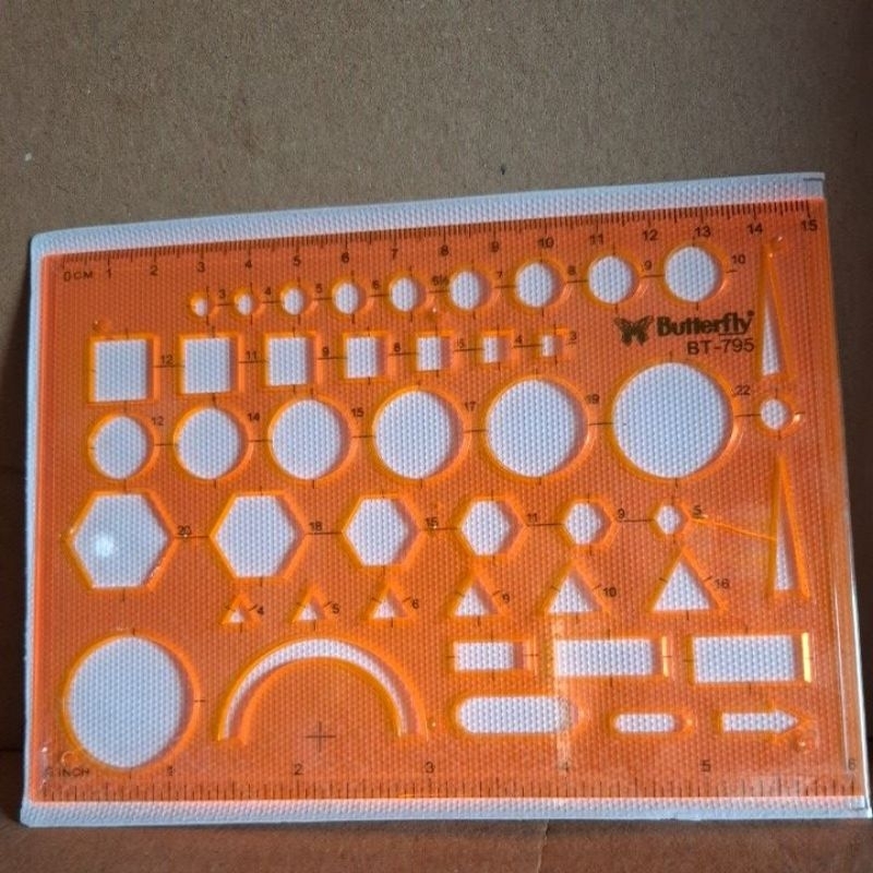 

mathematic ruler butterfly BT-795 /Penggaris matematika