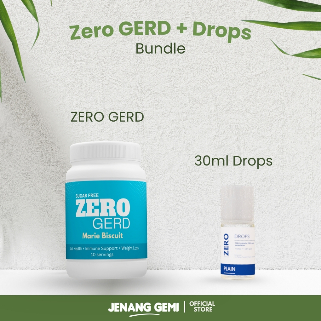 

Zero GERD + Drops BUNDLE Zero GERD, Drops 30ml | ZERO GULA | ZERO KALORI | SUGAR FREE | ZERO CARB